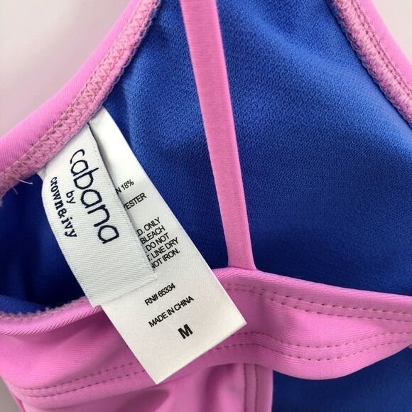 Cabana by Crown & Ivy™ One Piece Swimsuit - Picture 11 of 14